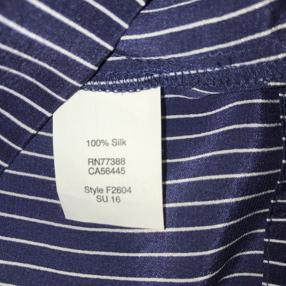 Madewell Silk “Balcony” top - Picture 4 of 6